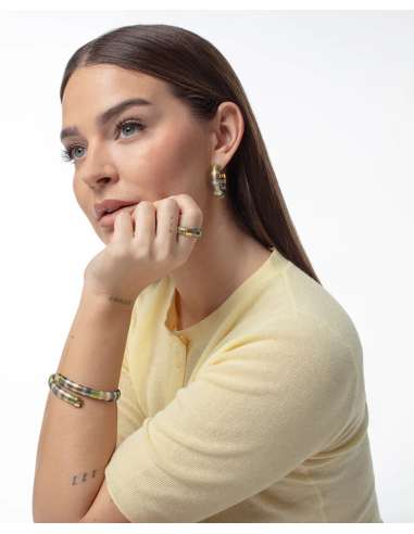 Anillos para Mujer de Acero Tubogas Verde y Azul - Viceroy 14361A01616