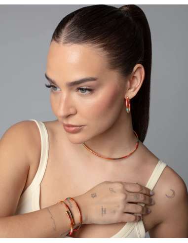 Pendientes para Mujer de Acero Dorado - Viceroy 14361E01017