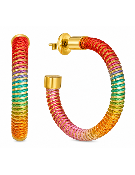 Pendientes para Mujer de Acero Dorado - Viceroy 14361E01017