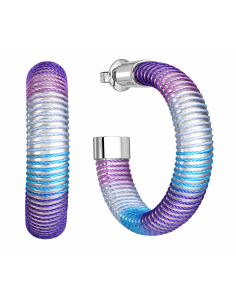 Pendientes para Mujer de Acero Lila y Azul - Viceroy 14361E01013