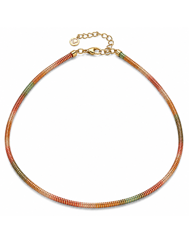 Collar para Mujer de Acero Naranja y Rojo - Viceroy 14361C01017