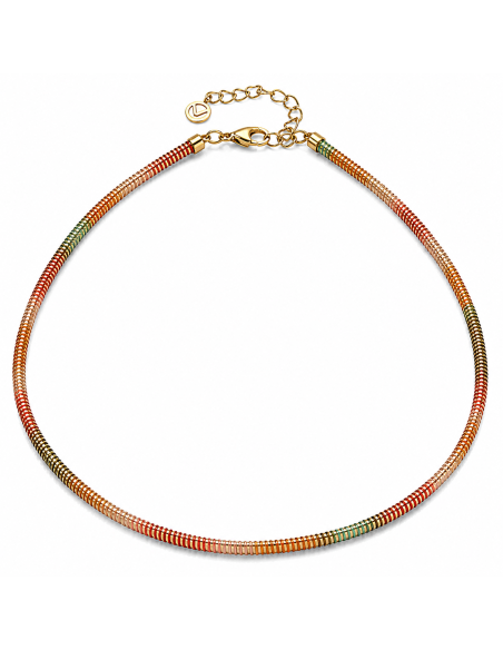 Collar para Mujer de Acero Naranja y Rojo - Viceroy 14361C01017