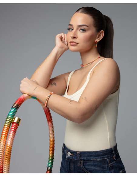 Pulsera para Mujer de Acero Naranja y Rojo - Viceroy 14361P01017