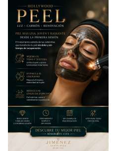 Servicio de Hollywood Peel Facial – Estudio The White Dog