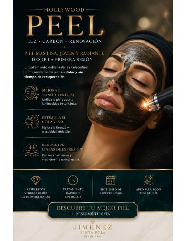 Servicio de Hollywood Peel Facial – Estudio The White Dog