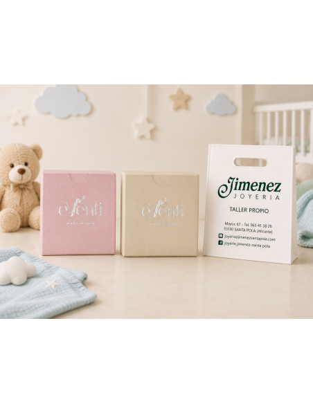 Pinza Infantil  Chupete  'HOLA SOY'  EV3383/01C
