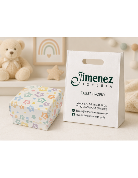 Pinza Infantil Chupete Estrella (Personalizable) - Eventi EV001/01