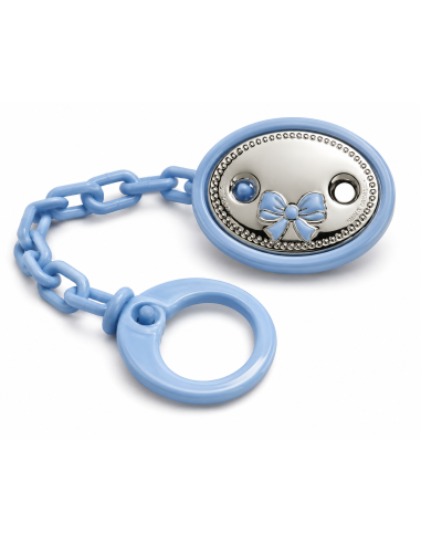 Pinza Infantil Chupete Lazo Azul (PERSONALIZABLE) 48613/05C