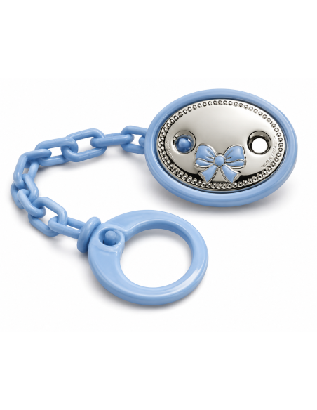 Pinza Infantil Chupete Lazo Azul (PERSONALIZABLE) 48613/05C