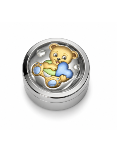 Cajita para Dientes Infantil Oso Corazón Azul - Valenti 21156 C