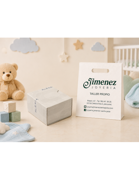 Cajita para Dientes Infantil Madera Rosa Ratoncito Pérez - Global Argenti EV3465/02RS