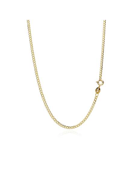 Cadena Barbada 1.5 mm - Oro Amarillo 18k