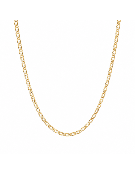 Cadena Ojo de Perdiz  2.30 mm - Oro Amarillo 18k
