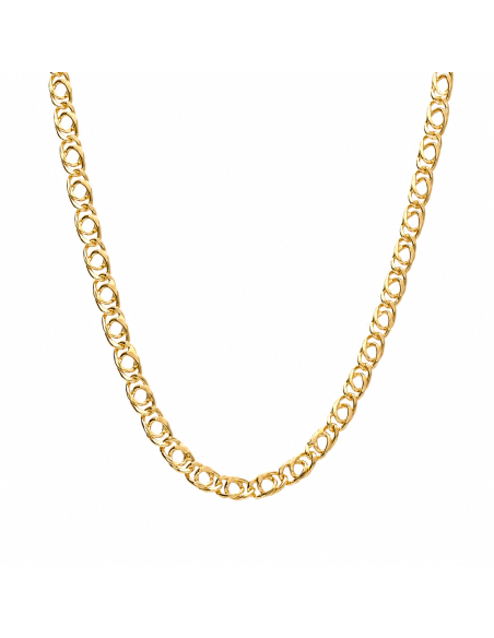 Cadena Ojo de Perdiz de Oro Amarillo de 18 Quilates | Oro 750