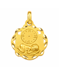 Colgante de oro Ángel de la Guarda - Oro Amarillo 18K
