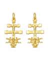 Colgante Cruz Caravaca - Oro Amarillo 18K