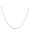 Cadena Eslabón Forzado 1.2 mm - Oro Amarillo 18k