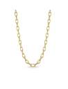Cadena Eslabón Forzado 1.6 mm - Oro Amarillo 18k