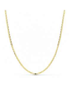 Cadena con Eslabón Plano 1.30 mm - Oro Amarillo 18k