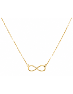 Collar para Mujer con Símbolo Infinito - Oro amarillo 18K
