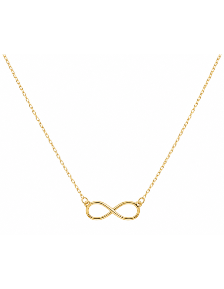 Collar para Mujer con Símbolo Infinito - Oro amarillo 18K