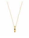 Collar para Mujer con colgante de 12 Circonitas- Oro Amarillo 18K