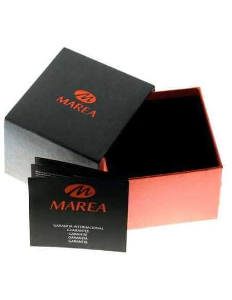 Reloj para Mujer Marea de Acero Plateado con Esfera y Detalles de Circonitas