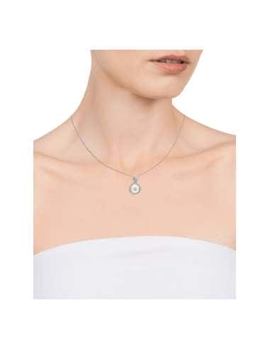 Collar para Mujer Plata de Ley con Perla y Circonitas - Viceroy 1023C000-38