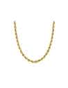 Cadena de Oro trenzada o Cordón Salomónico Unisex  - Oro Amarillo 18K