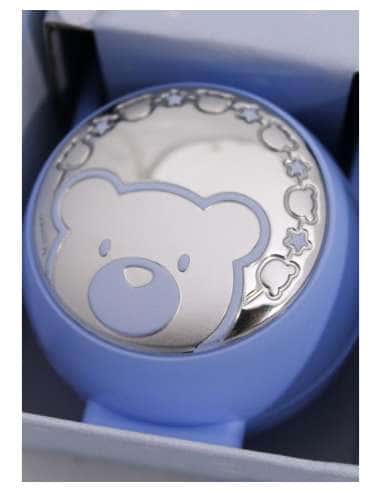 Set Infantil Portachupetes con pinza Oso Azul 54526/02C