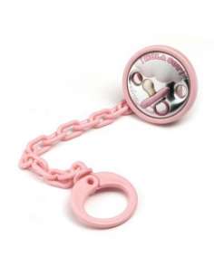 Pinza Infantil Chupete 'HOLA SOY' Rosa - Eventi EV3383/01R