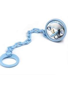 Pinza Infantil Chupete 'HOLA SOY' Azul - Eventi EV3383/01C