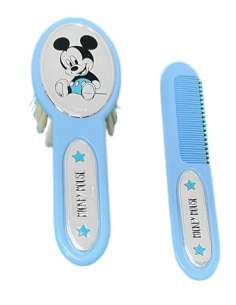 Set Infantil Peine y Cepillo Mickey Mouse - Disney  D136 C